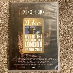 Zucchero zu & Co live at the Royal Albert Hall London 6th May 2004 DVD